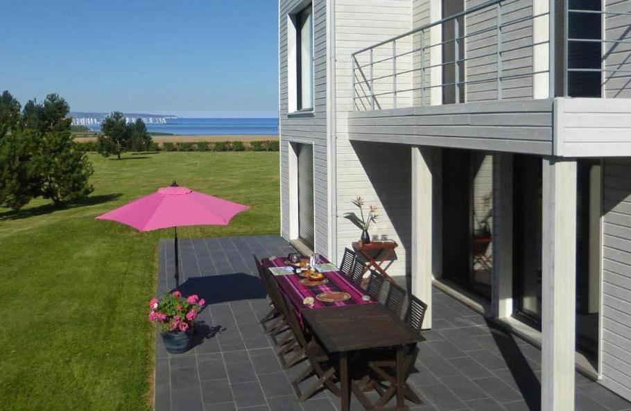 Villa Les Falaises Berneval-le-Grand Bagian luar foto